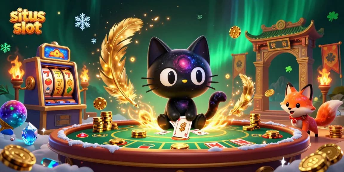 Experience exhilarating wins at situs slot with our colorful cosmic casino adventure featuring vivid characters and vibrant game elements.