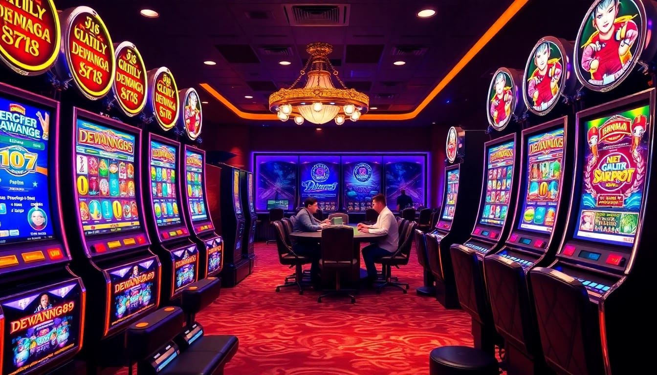 Mesin slot Dewanaga89 menarik penjudi dengan grafis yang hidup dan jackpot yang menggembirakan.