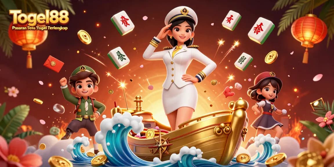 Experience the excitement of Togel88 Pasaran Toto Togel Terlengkap with dynamic gaming elements and a vibrant scene.