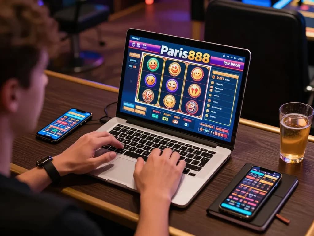 Experience the excitement of online gambling on paris888 with vibrant slot games and strategic planning.