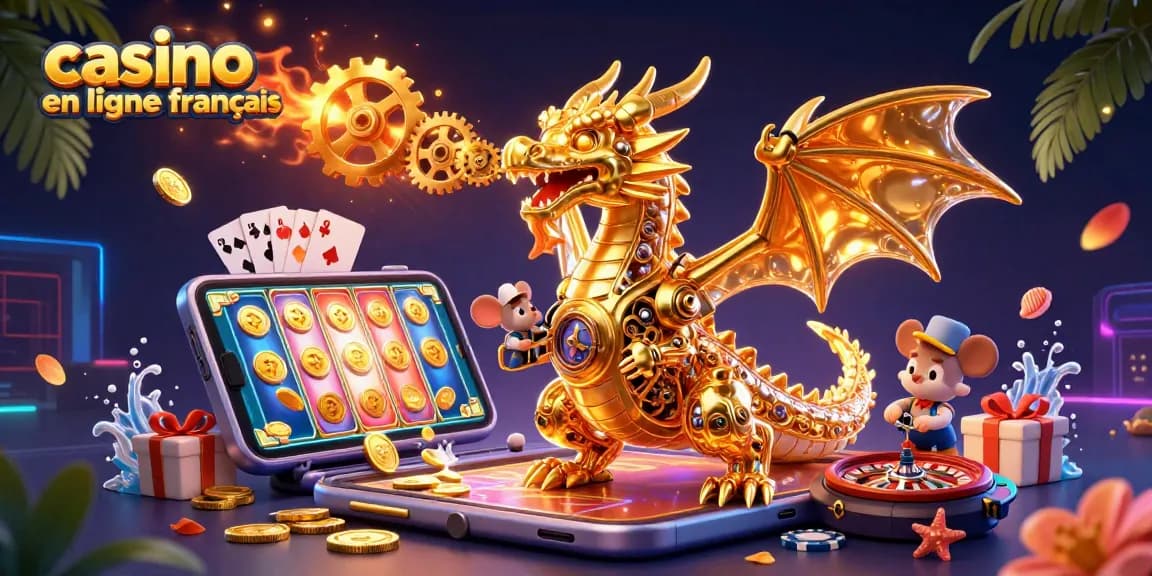 Découvrez les jeux captivants dans un casino en ligne français avec des personnages animés.