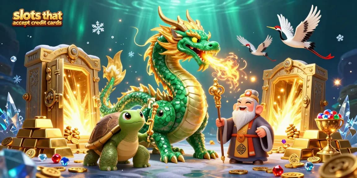 Enjoy thrilling gameplay at slots that accept credit cards with vibrant characters and sparkling treasures.