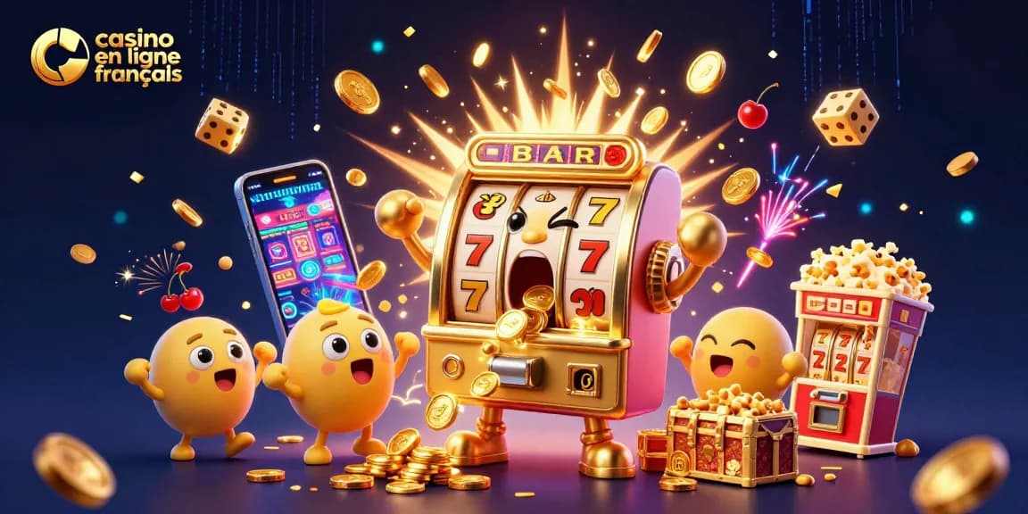 Gagnez gros avec le casino en ligne français où des machines à sous en folie éclatent de pièces d'or.