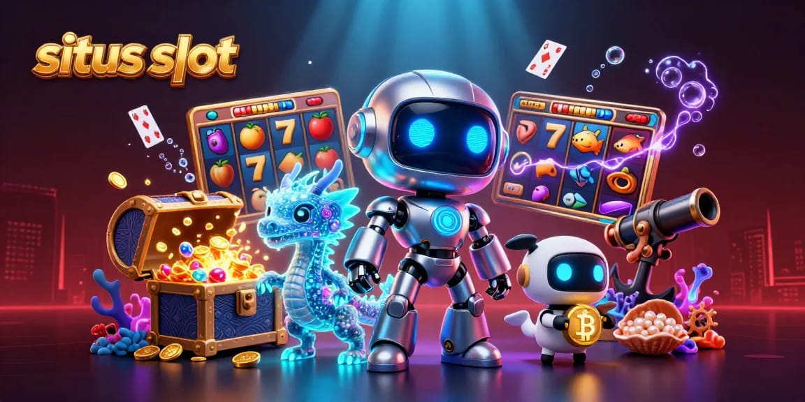 Engage in thrilling gameplay at situs slot, featuring vibrant slot reels and exciting winnings!