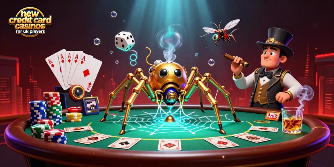 Engage and win at new credit card casinos for UK players with dynamic poker scenes.