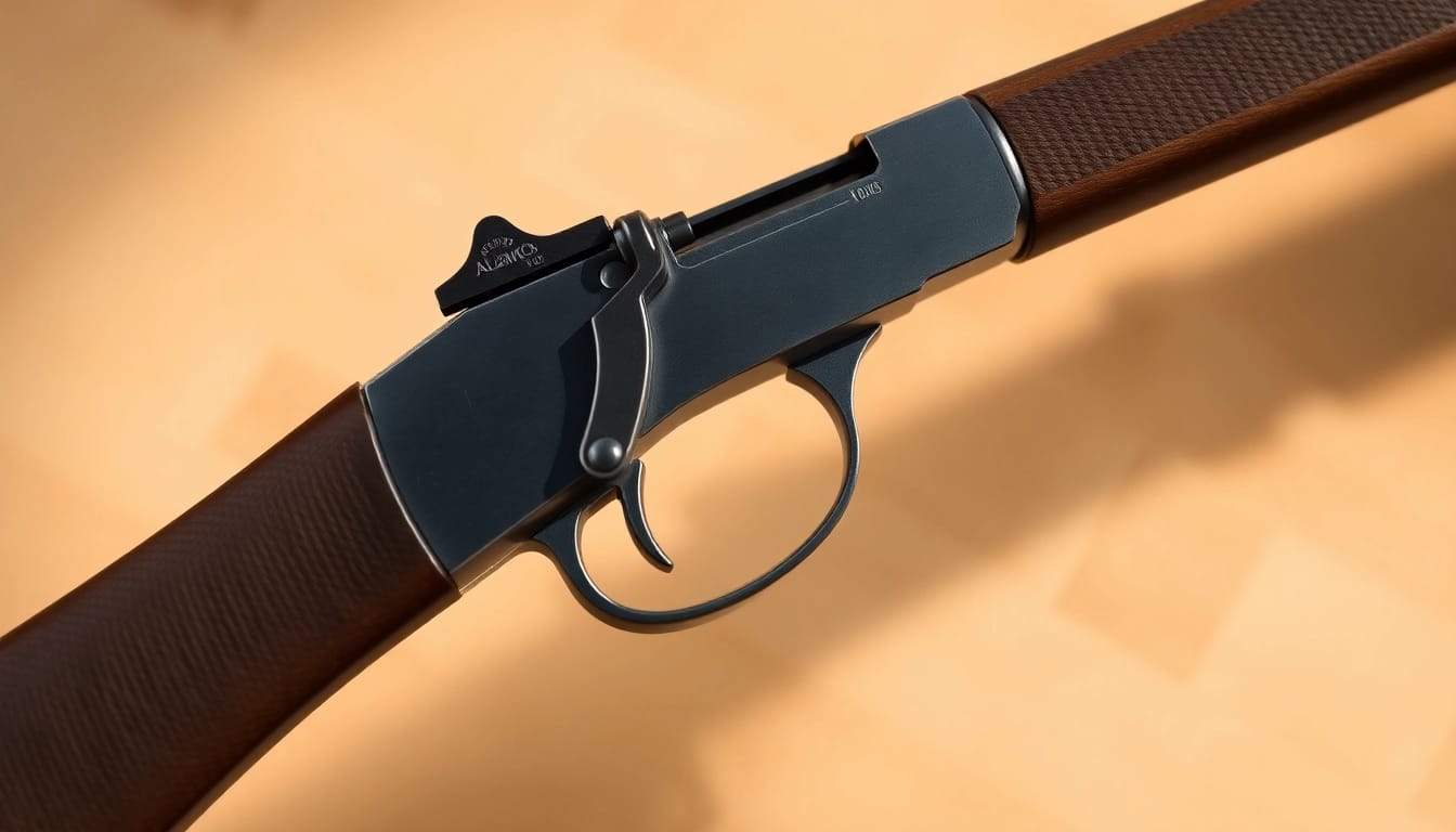 Showcasing the graves alamo 15 trigger, highlighting its design and craftsmanship.