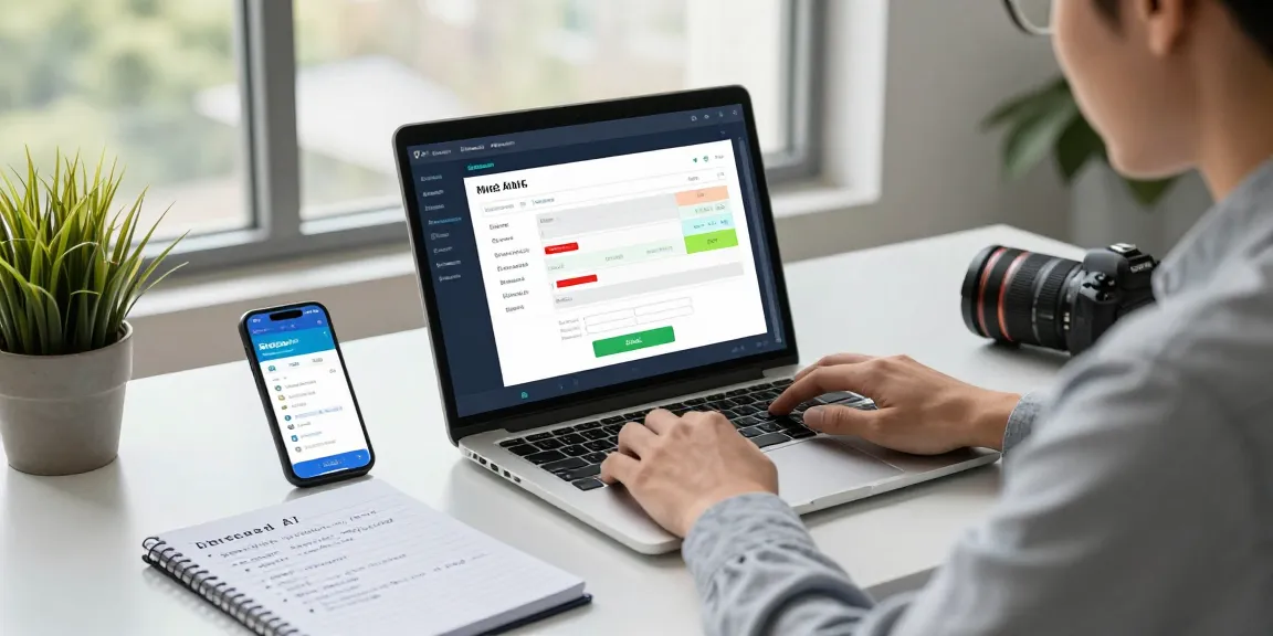 Detect fake receipt using advanced AI technology in a modern office environment for accurate verification.