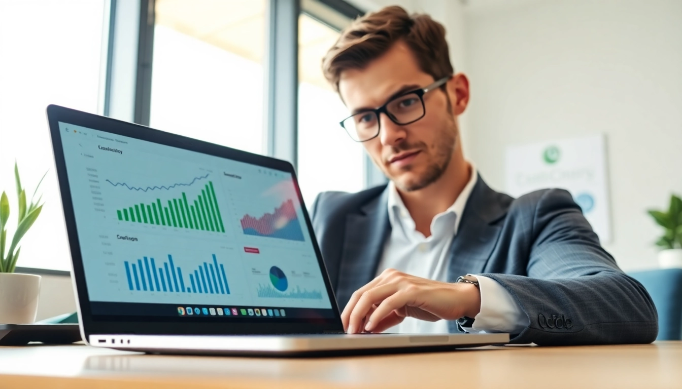 Discover the benefits of a LinkedIn data extraction tool with an expert analyzing data insights.