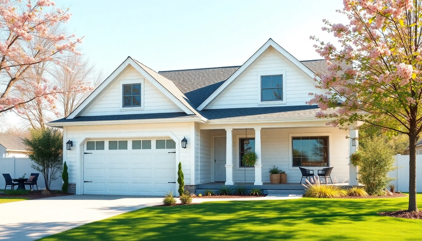 Transform your outdoor space with this beautiful cape cod home addition featuring an attached garage.