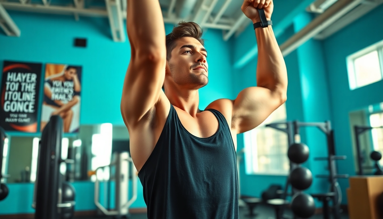 Elevate your pull-up game with resistance bands for pull-ups in a vibrant gym setting.