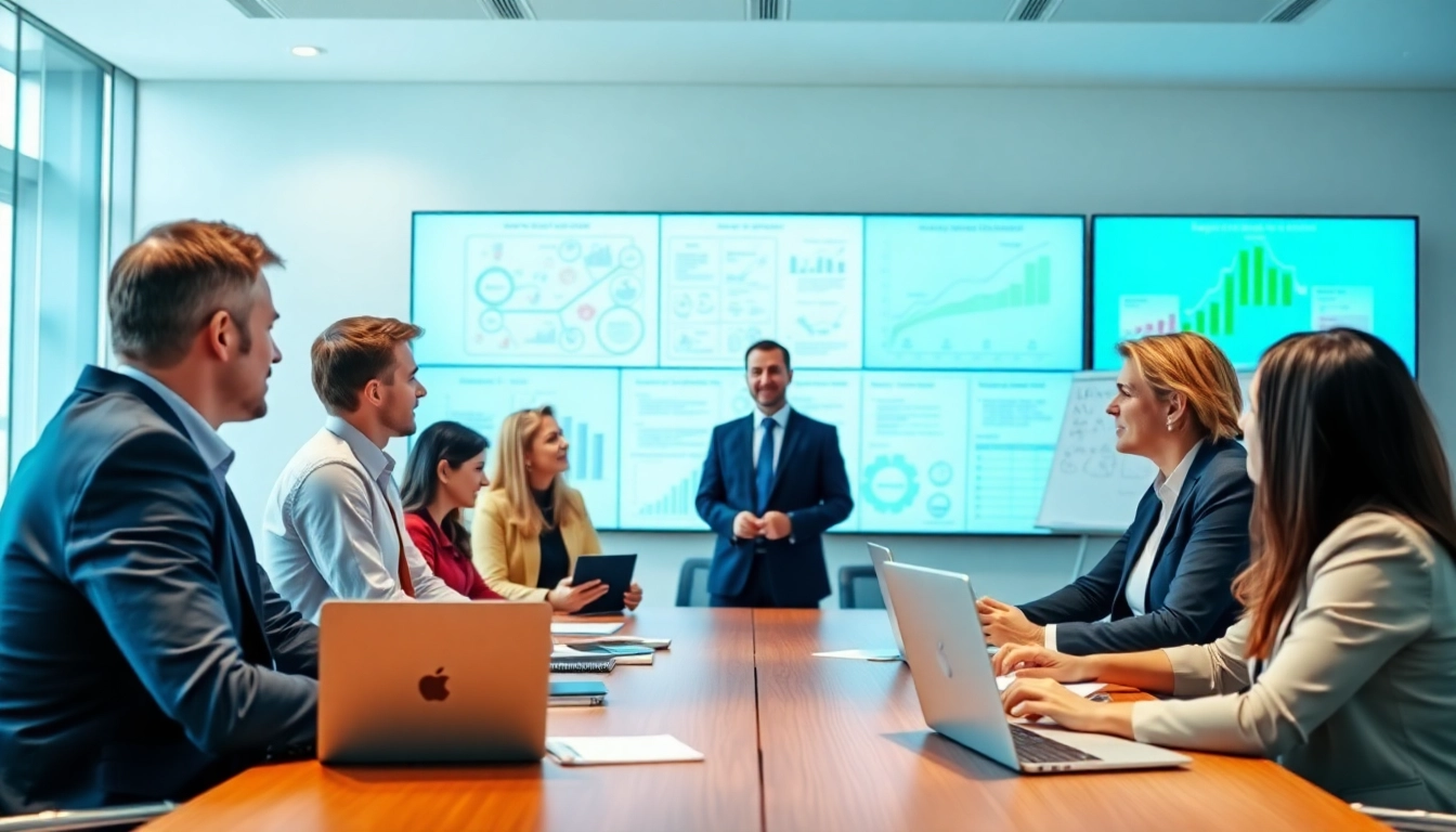 Teams conducting Acquisition Planning and Strategy Capture Management in a modern workspace.