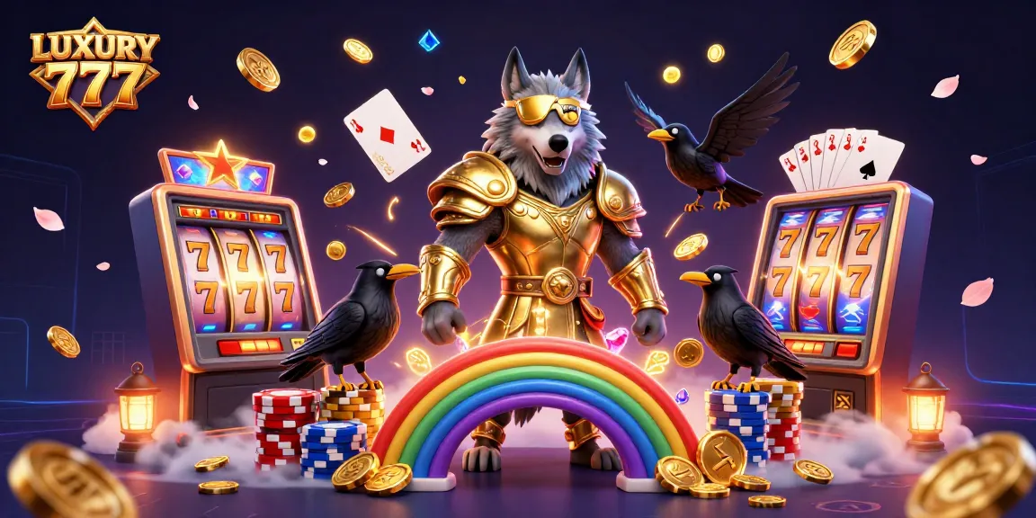 Genggam kemenangan besar di LUXURY 777 melalui mesin slot yang menakjubkan dan simbol keberuntungan!