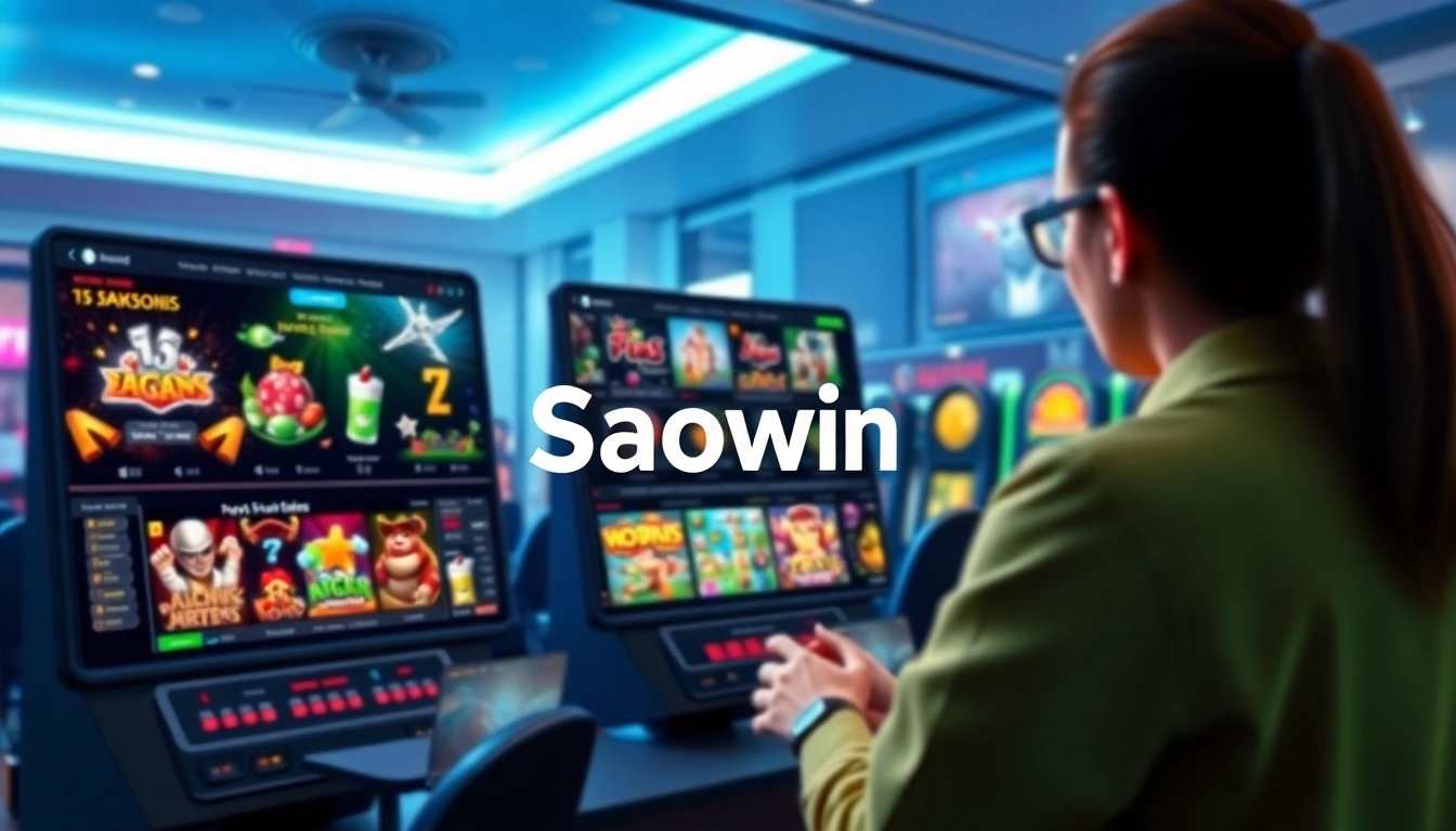 Khám phá nền tảng chơi game trực tuyến sống động của Saowin 84 với các danh mục trò chơi đa dạng và giao diện người dùng thân thiện.