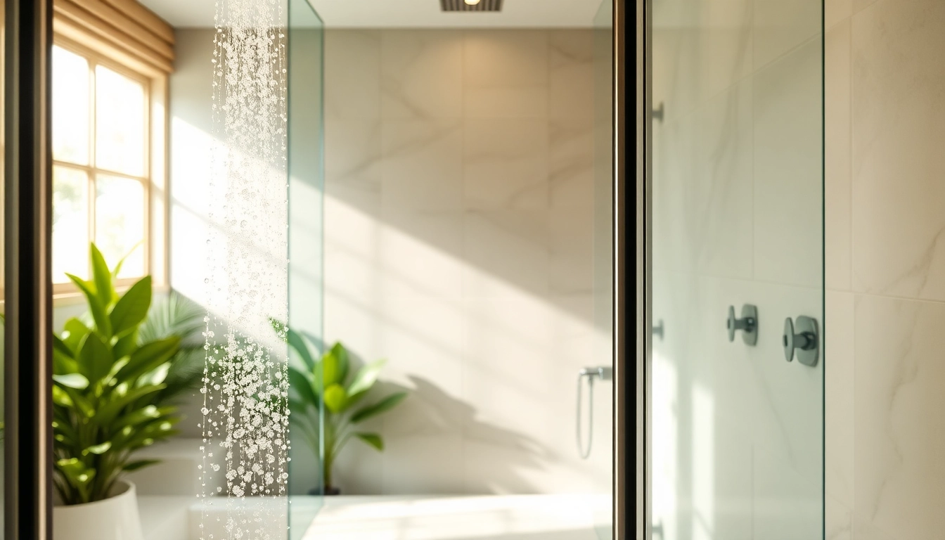 Experience elegant showers Australia in a luxurious bathroom setting with modern designs and tranquil ambiance.