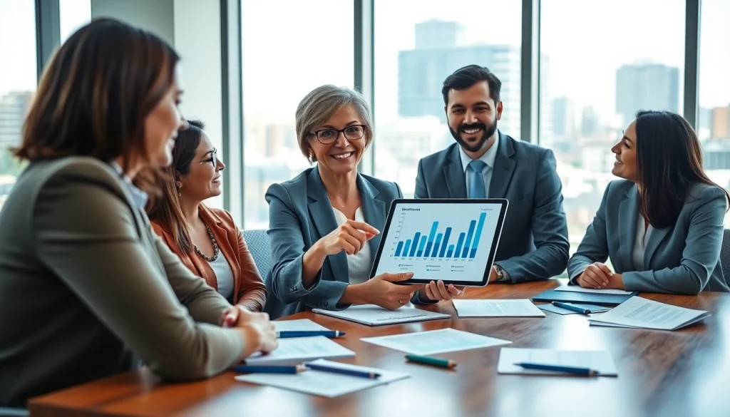 Engaging session on retirement planning San Antonio with diverse financial advisors discussing strategies.