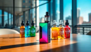 Nutze den vozol Vape in stilvollem Ambiente mit attraktiven Aromen und modernem Stil.