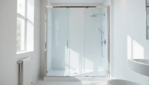 Erleben Sie eine elegante sonni Duschkabine mit modernen Glasoberflächen und stilvollen Details.