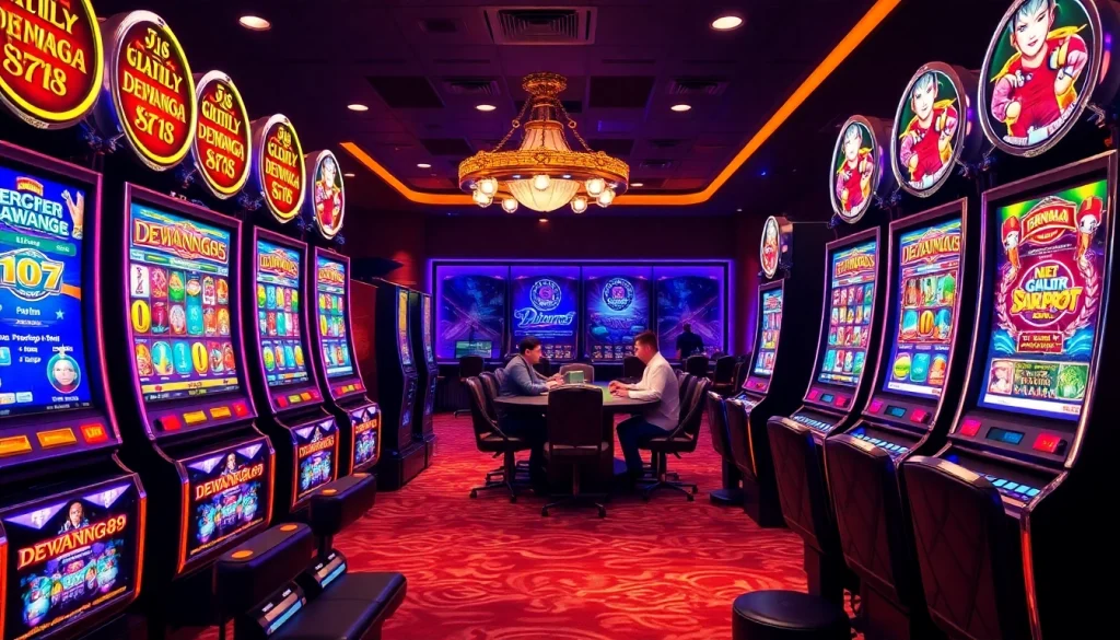 Mesin slot Dewanaga89 menarik penjudi dengan grafis yang hidup dan jackpot yang menggembirakan.