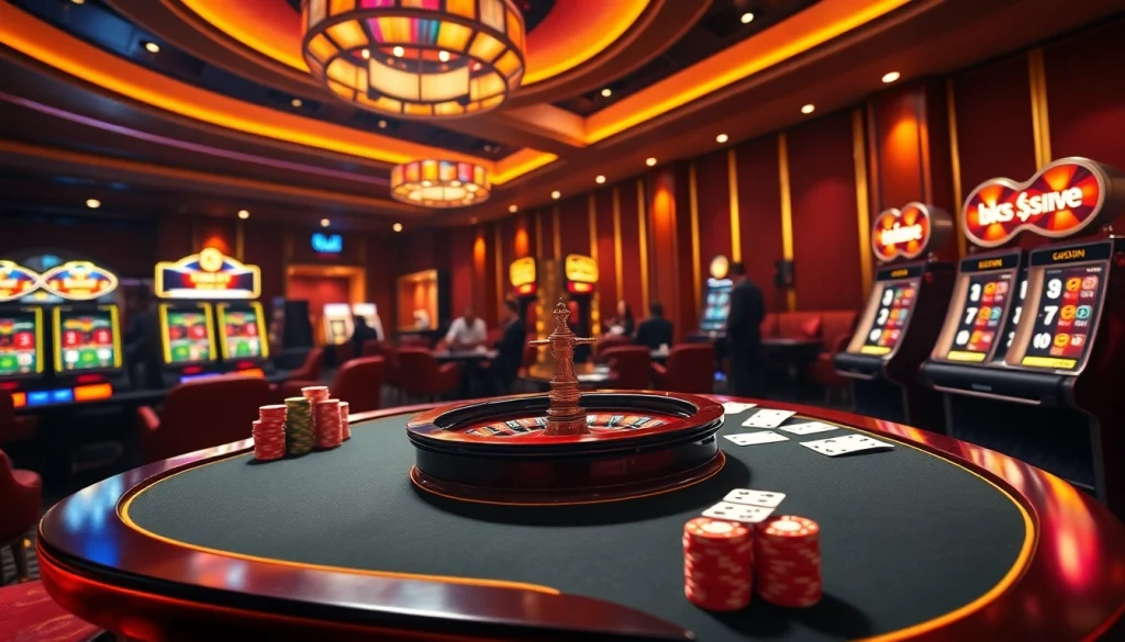 Players enjoy engaging games at the bk8 online casino, featuring exciting roulette and vibrant slot machines.