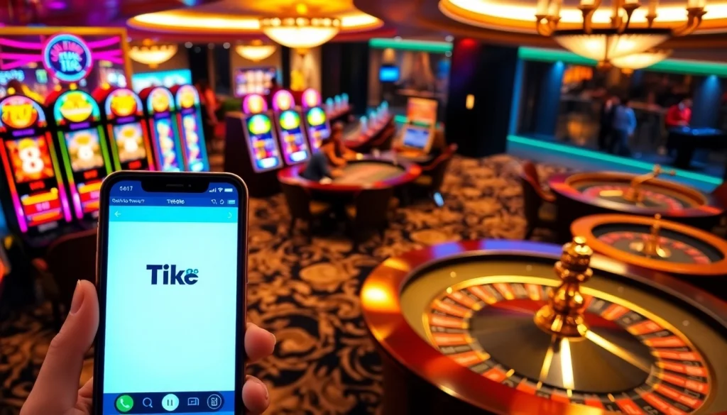 Trải nghiệm cảm giác chiến thắng tại Tik88 với các trò casino sống động và sự tương tác của người chơi.