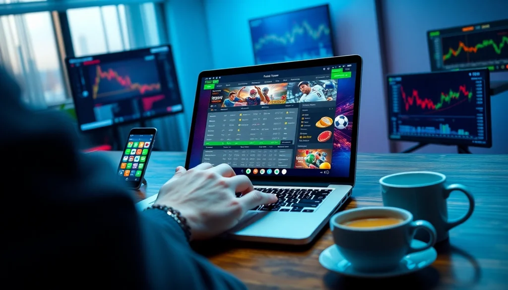 Explore the online betting interface at https://789ff.biz/ in a modern workspace setting.