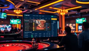 ABC8 online betting platform interface showcasing live gaming excitement and user-friendly design.