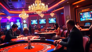 Play engaging html porn games while placing bets in an upscale casino environment.