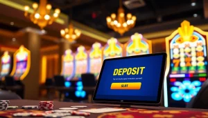 Meningkatkan pengalaman slot deposit 1k melalui antarmuka menarik pada kasino online.