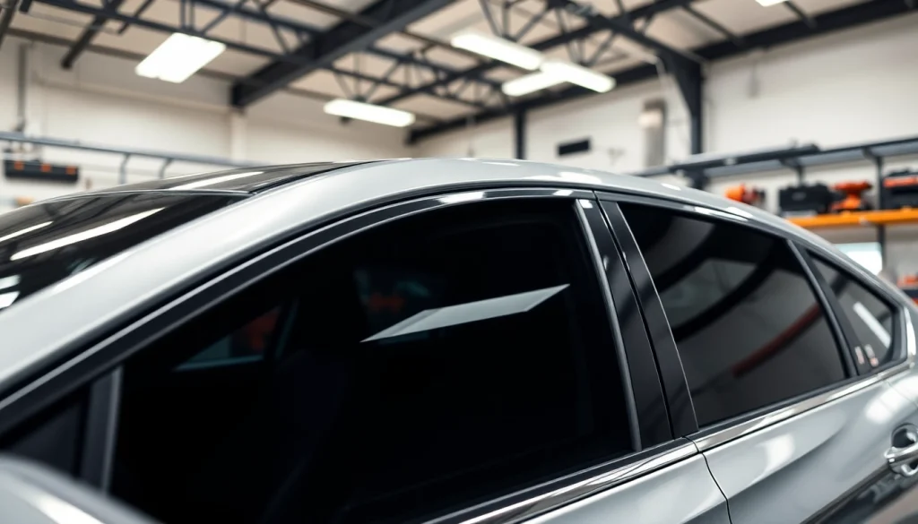 Apply auto window tint near me for enhanced vehicle aesthetics and protection.