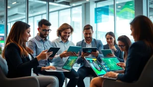 Mostbet xususi teklifer təqdim edən müasir rəqəmsal marketinq mühiti təsvir olunur.