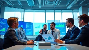 Enhance your understanding of competitive intelligence for sales with a professional team analyzing data.