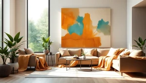 Verken moderne canvas stoffen in een sfeervolle kamer met stijlvolle decoraties.