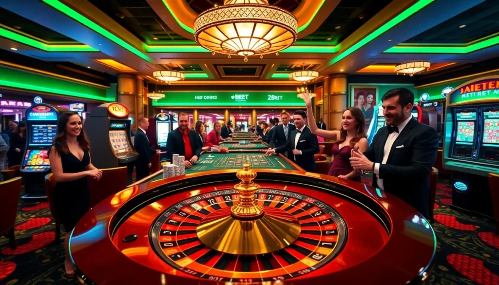 Experience the excitement of betting at 28BET casino with high-stakes roulette and poker.
