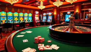 Découvrez l'excitation du casino en ligne Français avec des jetons de poker vibrants et des machines à sous dynamiques.