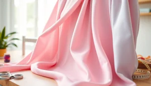 Stof voor blouse met unieke details in een stijlvolle studio setting.