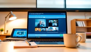 video to promptgenerator showcasing AI analysis in a modern workspace
