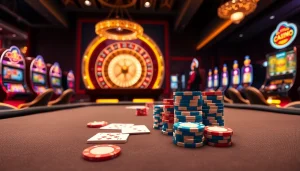 Découvrez l'excitation du casino en ligne Français avec des jeux de poker et de roulette vibrants.